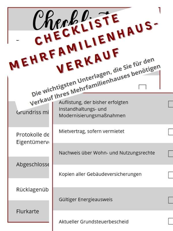 Checkliste-Mehrfamilienhausverkauf